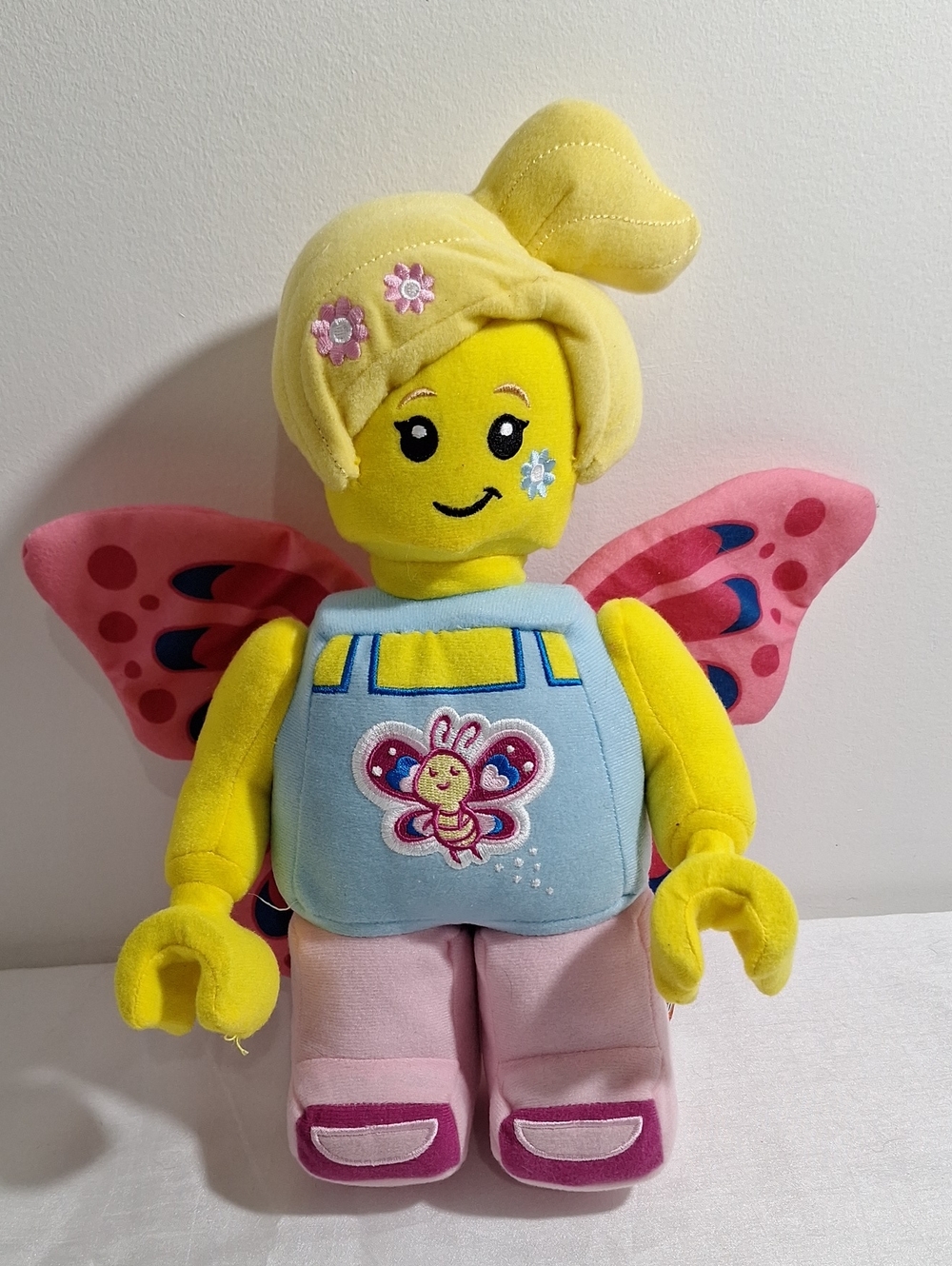LEGO Plush Fairy Doll - Yellow & Pink Kids Toy